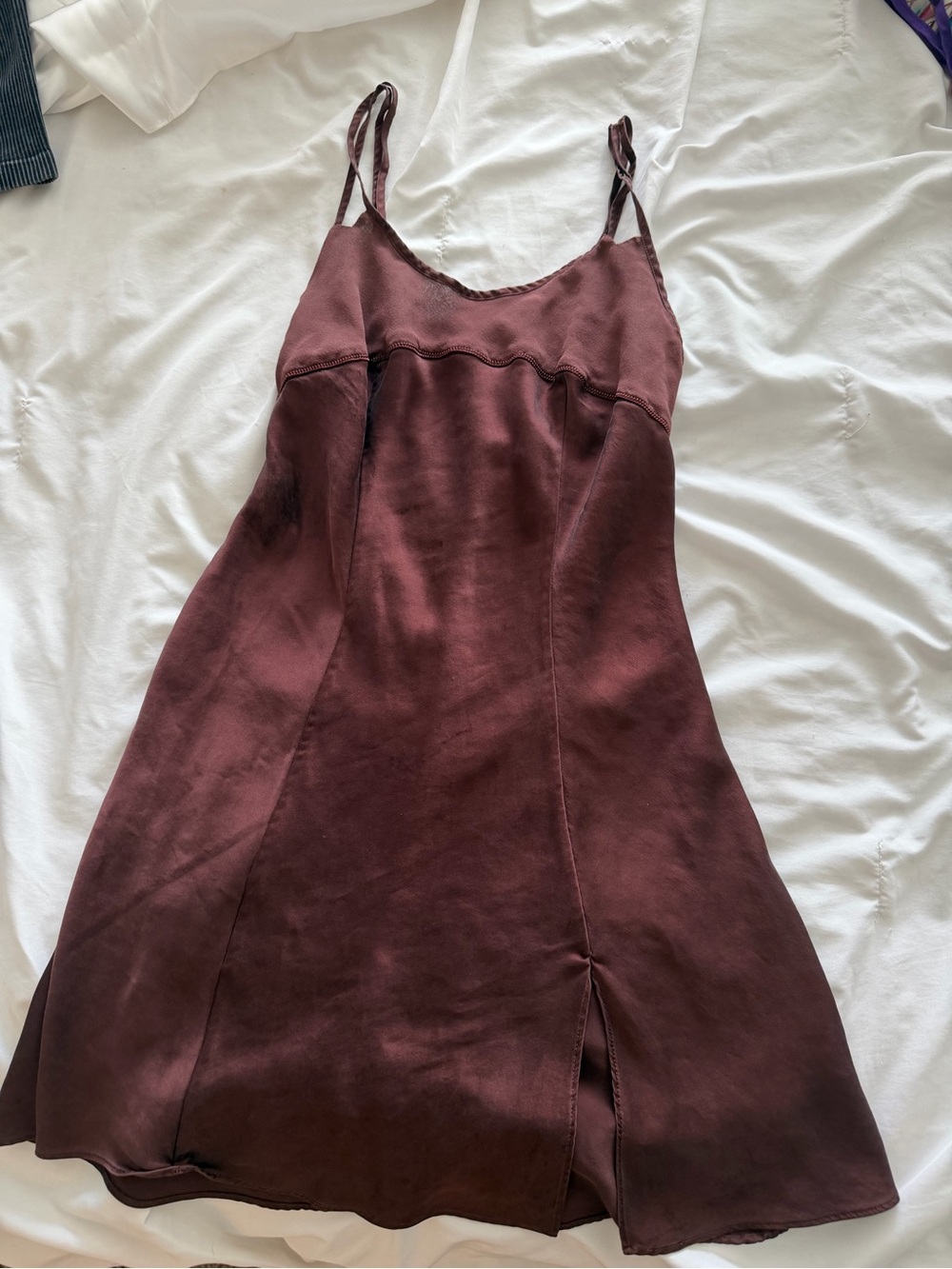 Victoria's Secret Silk Slip nighty w/ slit